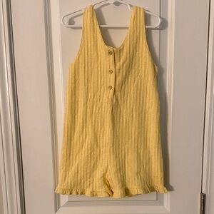 NWT Zara Sunny Yellow Kids Romper